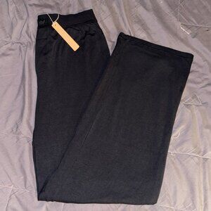 SKIMS BOYFRIEND LOOSE PANTS ONYX